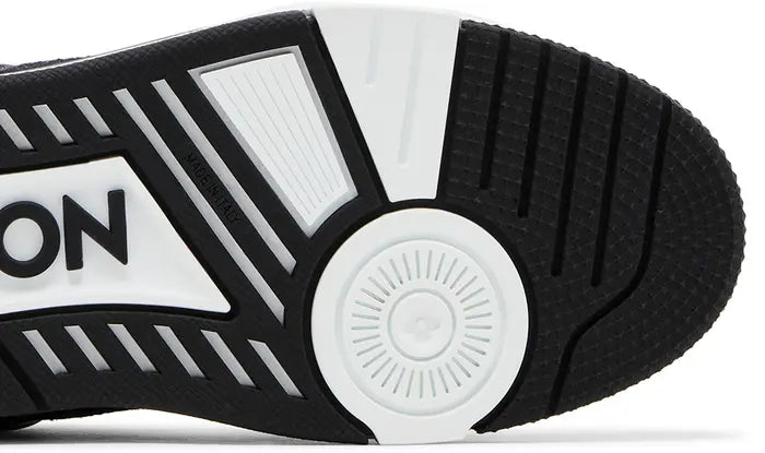 LOUIS VUITTON TRAINER ’EMBOSSED MONOGRAM – WHITE BLACK DENIM’