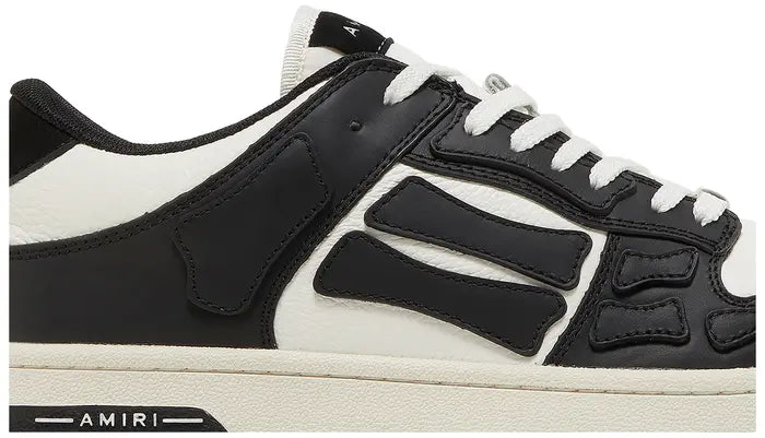 AMIRI SKEL TOP LOW 'BLACK WHITE'
