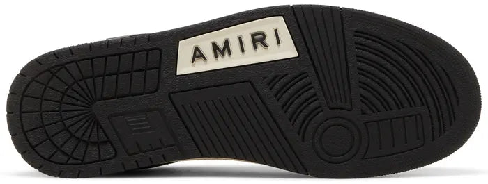 AMIRI SKEL TOP LOW 'BLACK WHITE'
