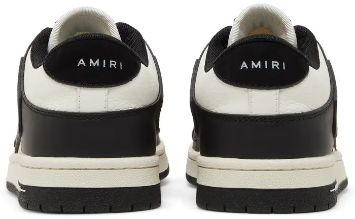 AMIRI SKEL TOP LOW 'BLACK WHITE'