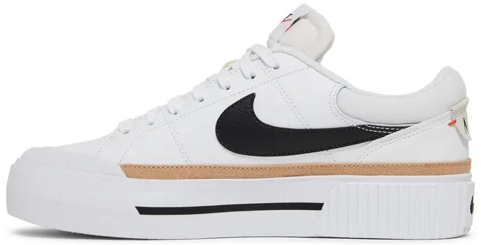 NIKE COURT LEGACY LIFT 'WHITE HEMP'