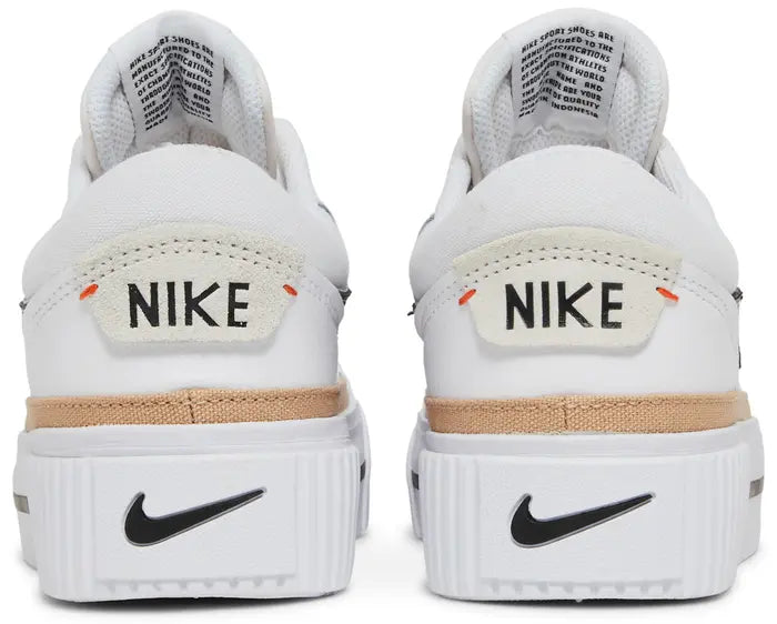 NIKE COURT LEGACY LIFT 'WHITE HEMP'
