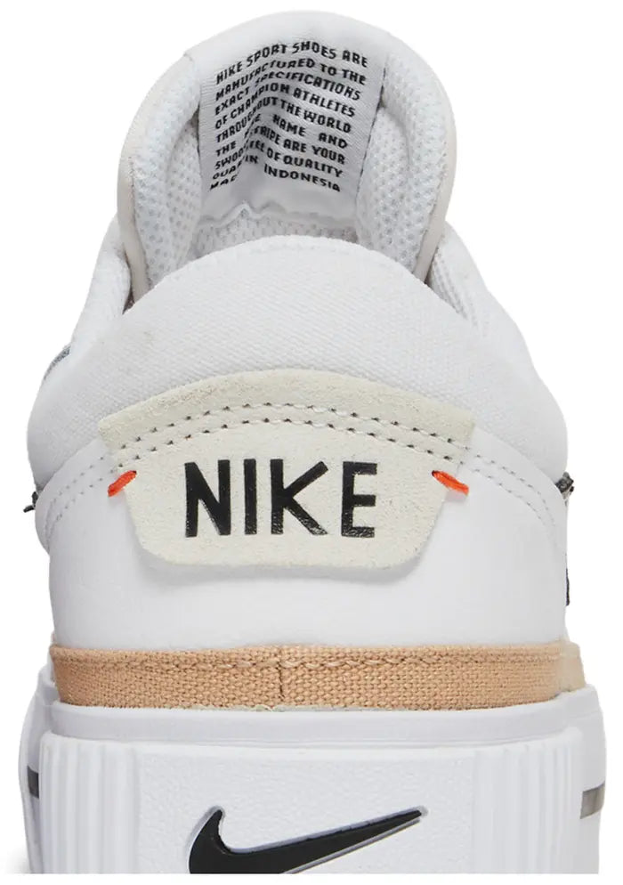 NIKE COURT LEGACY LIFT 'WHITE HEMP'