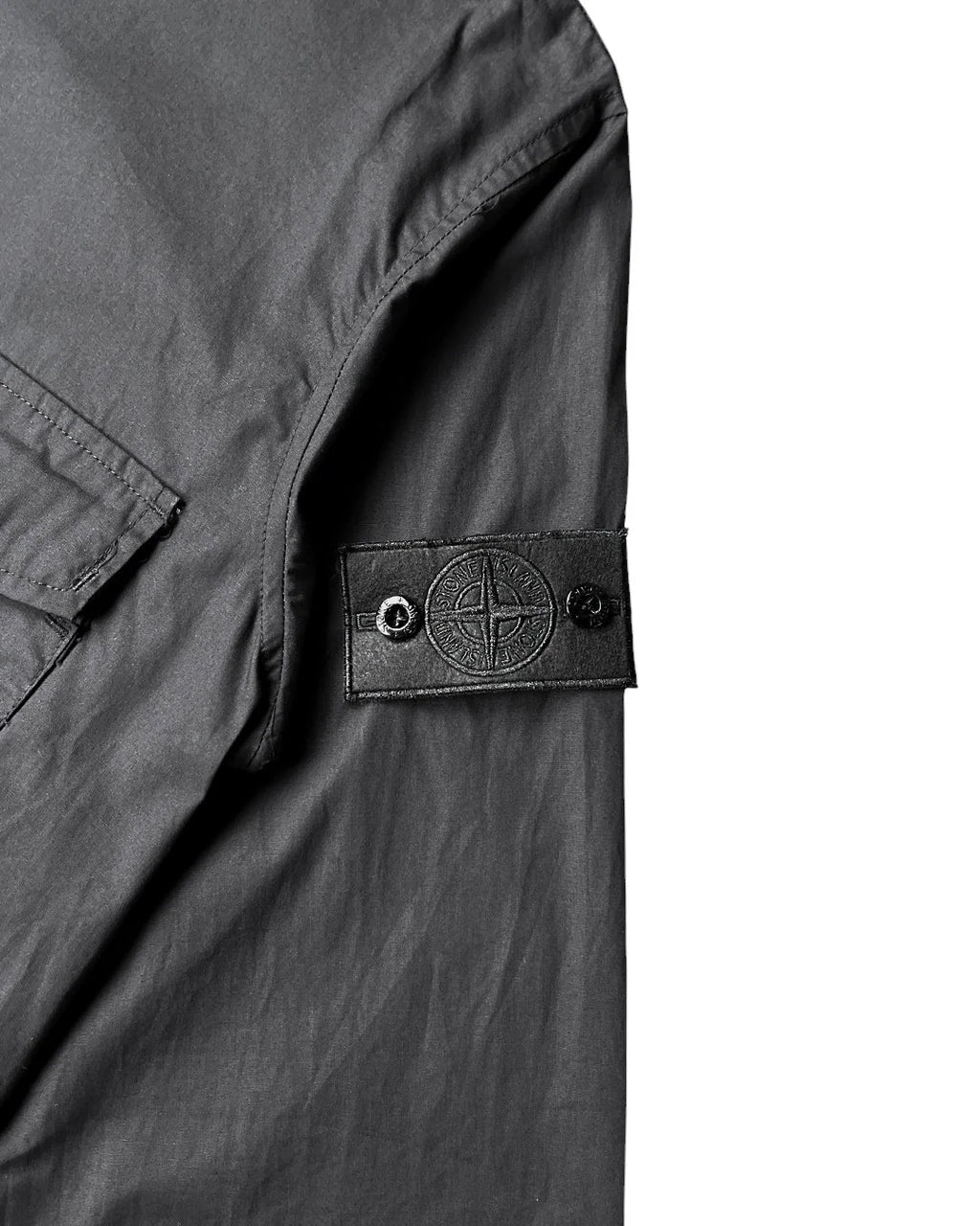 STONE ISLAND GHOST PIECE COTTON OVERSHIRT