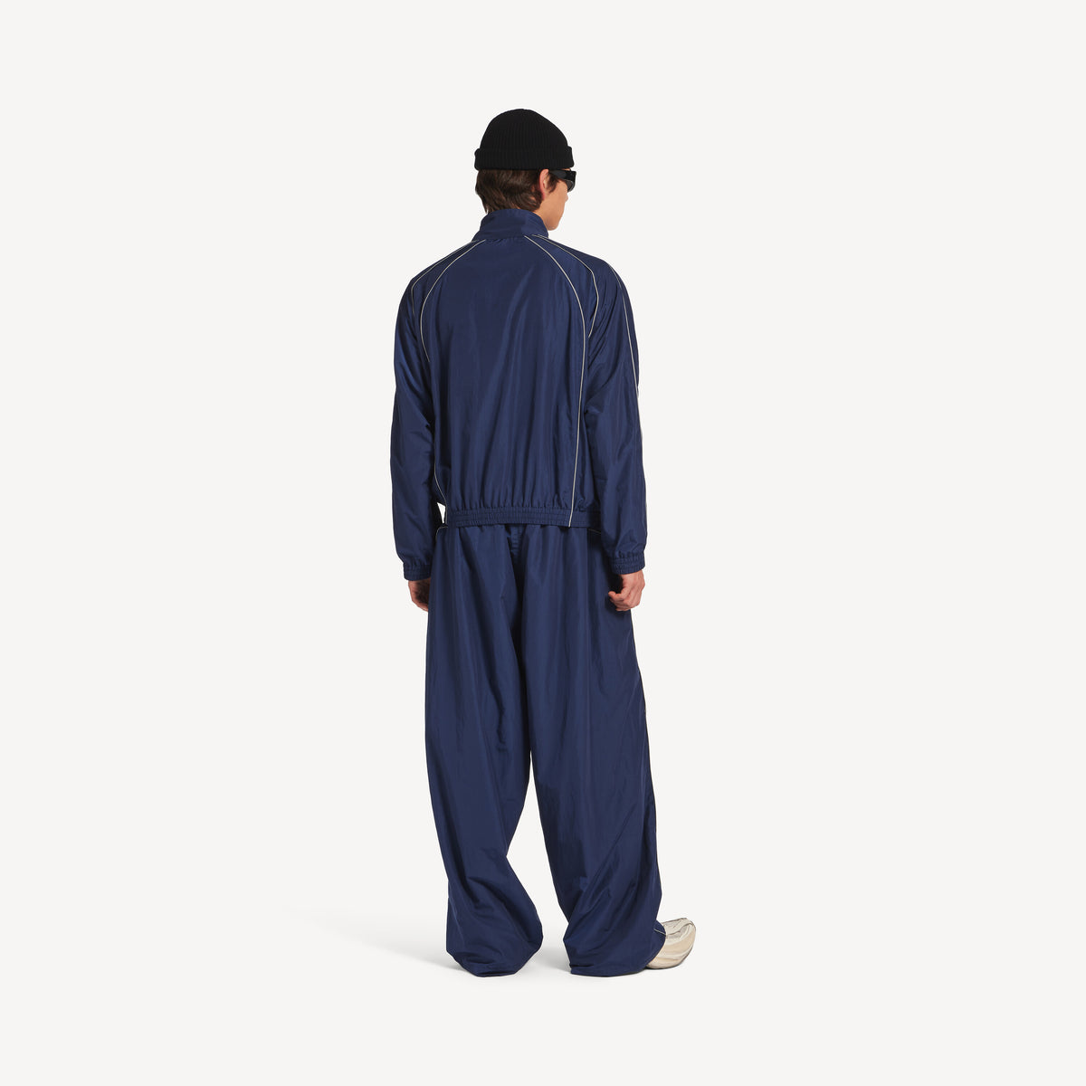 BALENCIAGA BODIES TRACKSUIT JACKET IN NEW DARK NAVY