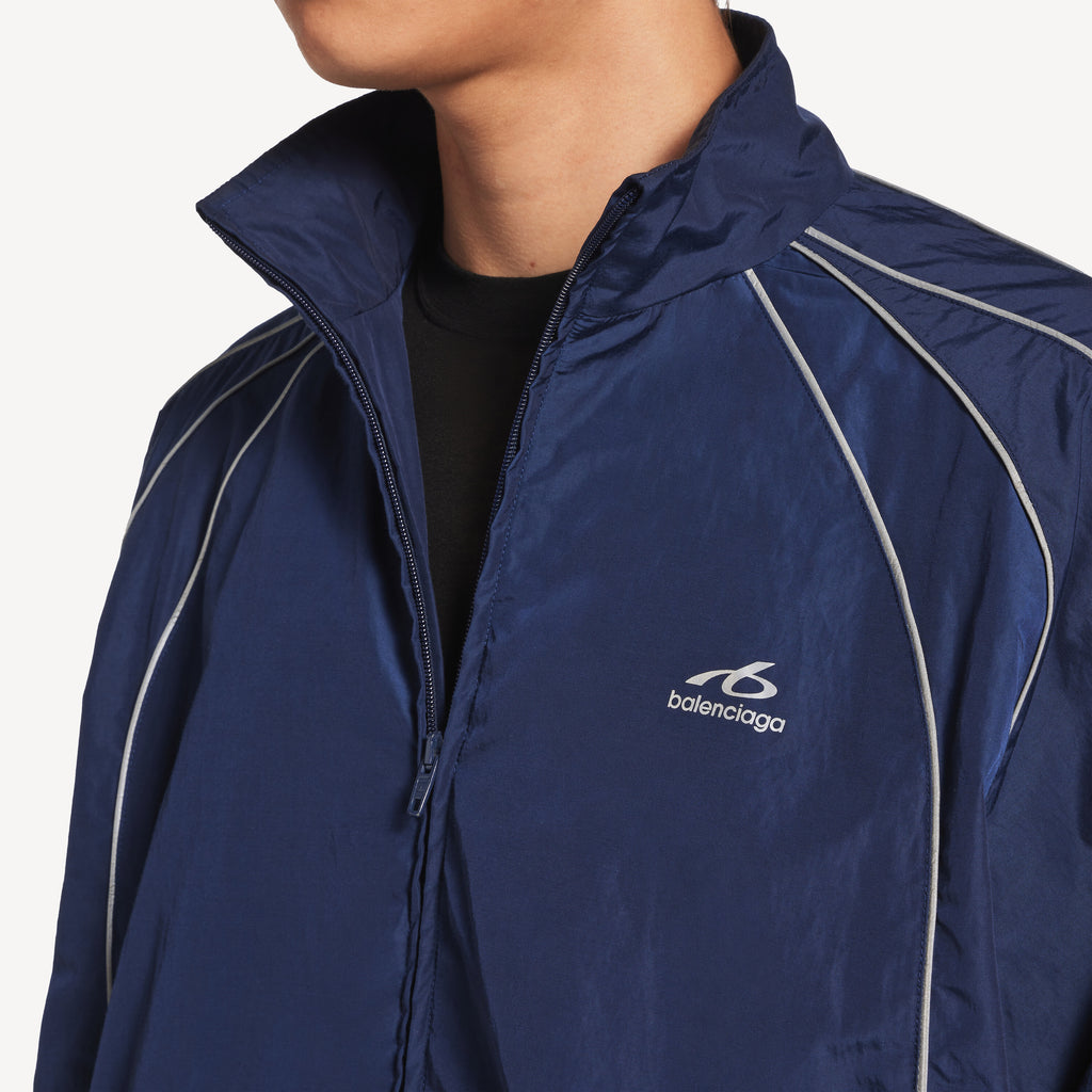 BALENCIAGA BODIES TRACKSUIT JACKET IN NEW DARK NAVY