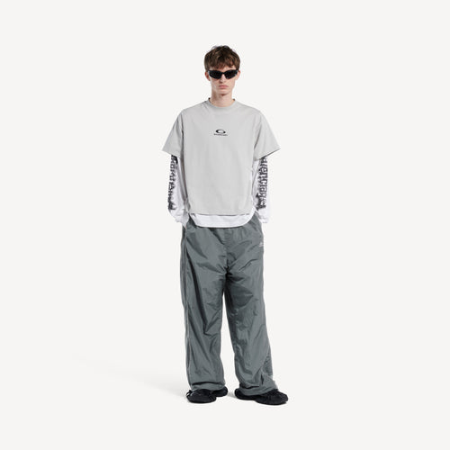BALENCIAGA BODIES TRACKSUIT PANTS IN ELEPHANT GREY