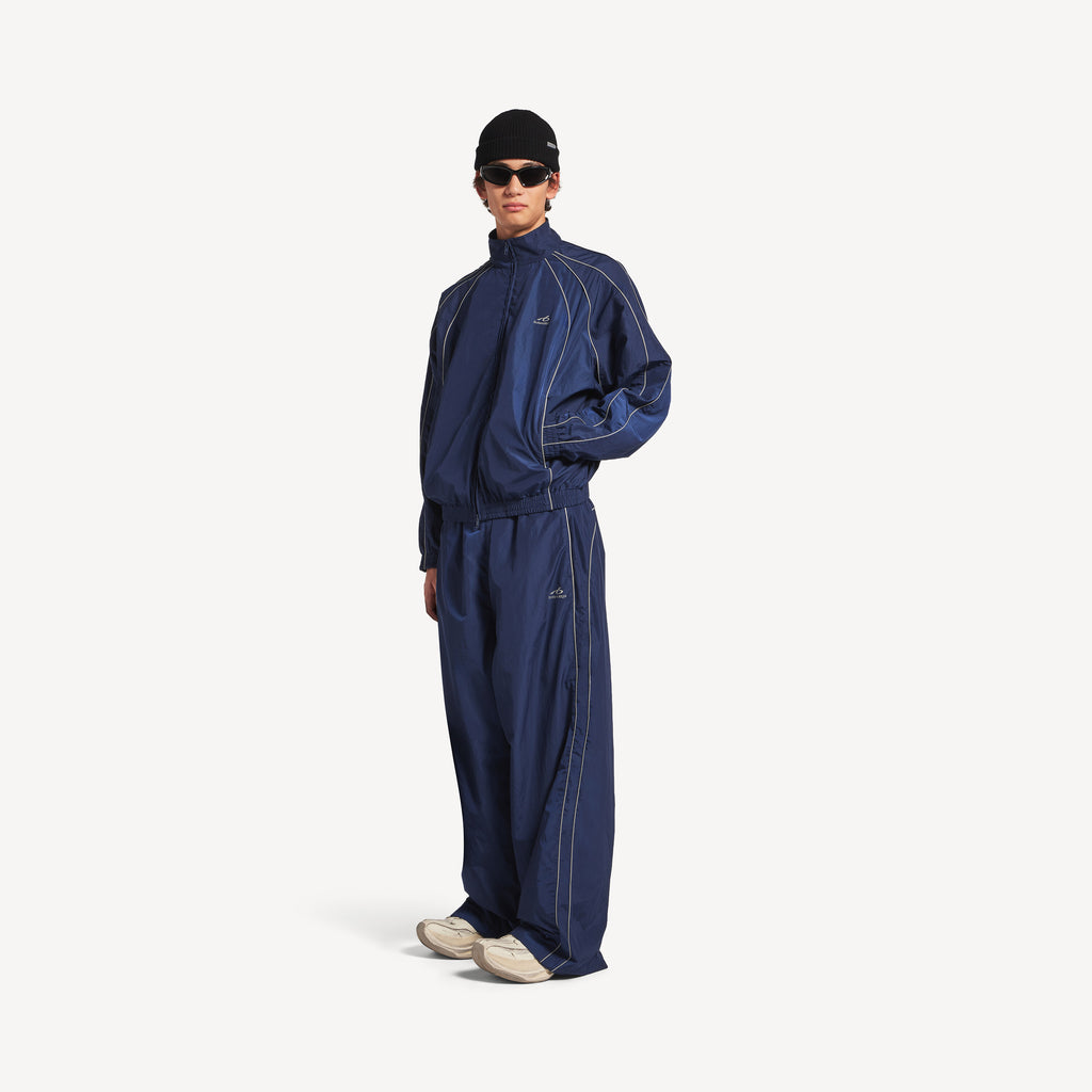 BALENCIAGA BODIES TRACKSUIT PANTS IN NEW DARK NAVY