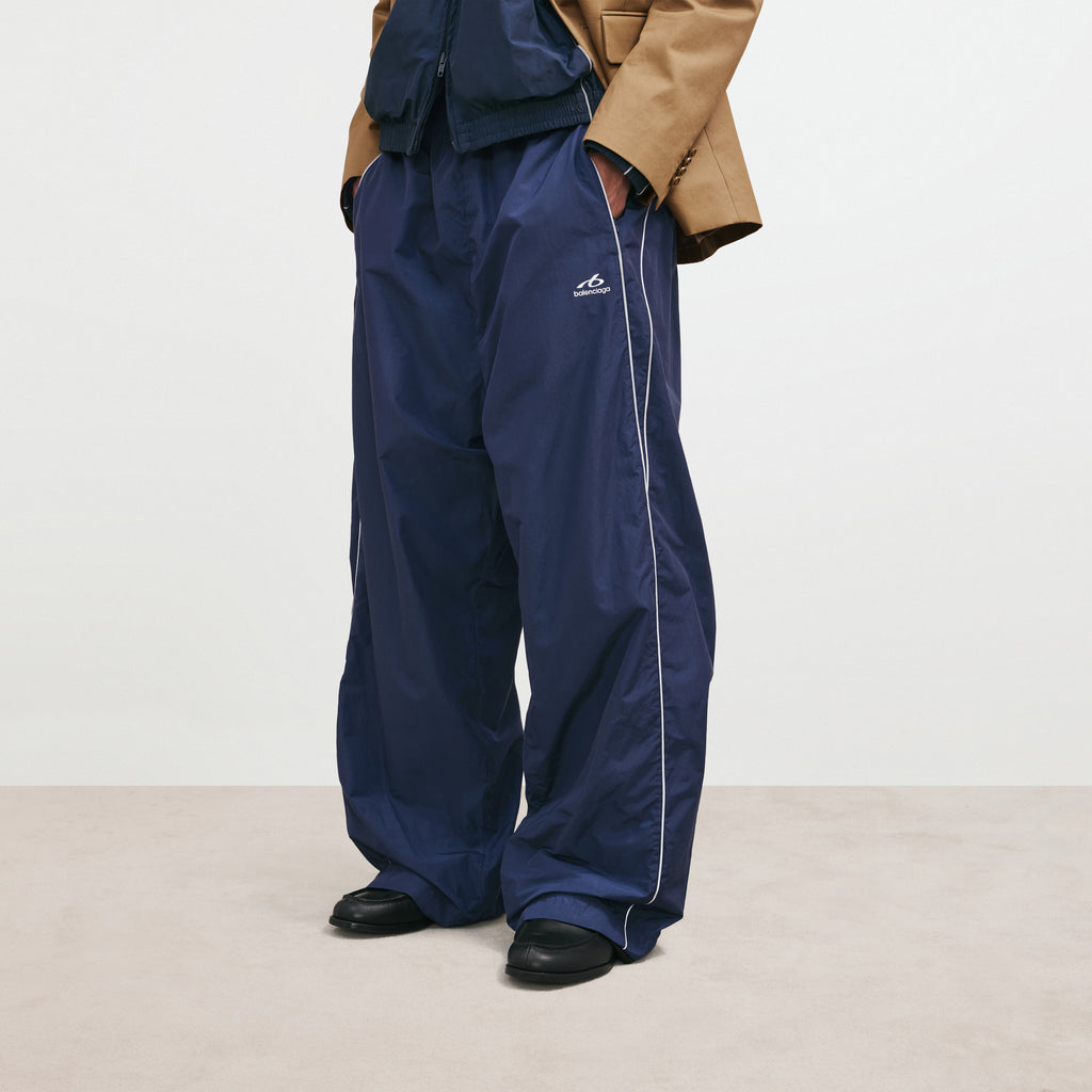 BALENCIAGA BODIES TRACKSUIT PANTS IN NEW DARK NAVY