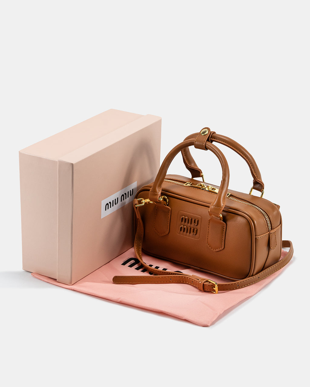 MIU MIU MATELASSÉ SMALL TOTE BAG
