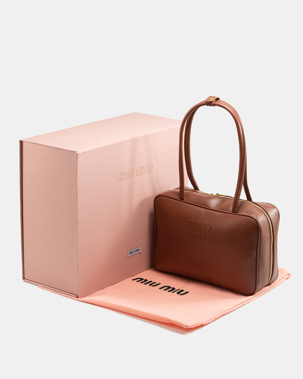 MIU MIU LEATHER BEAU BAG