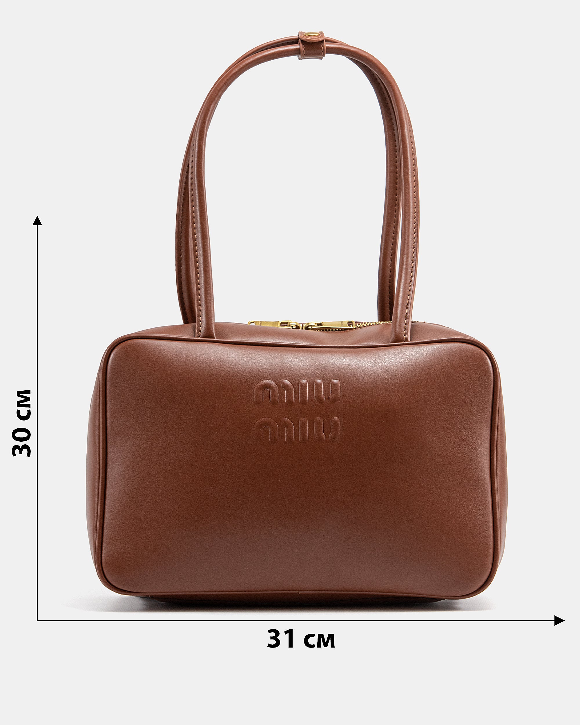MIU MIU LEATHER BEAU BAG