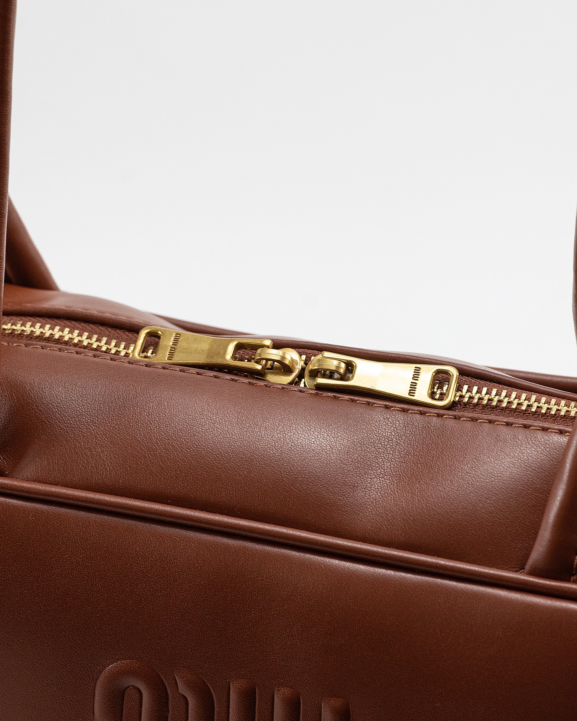 MIU MIU LEATHER BEAU BAG