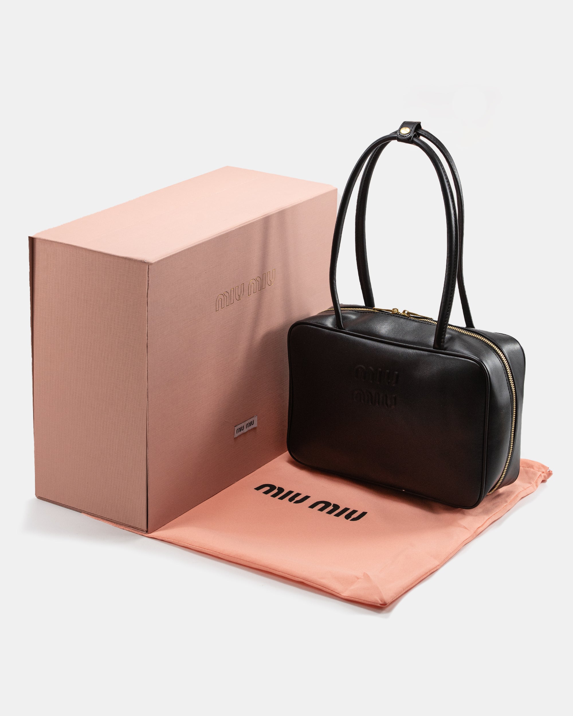 MIU MIU LEATHER BEAU BAG