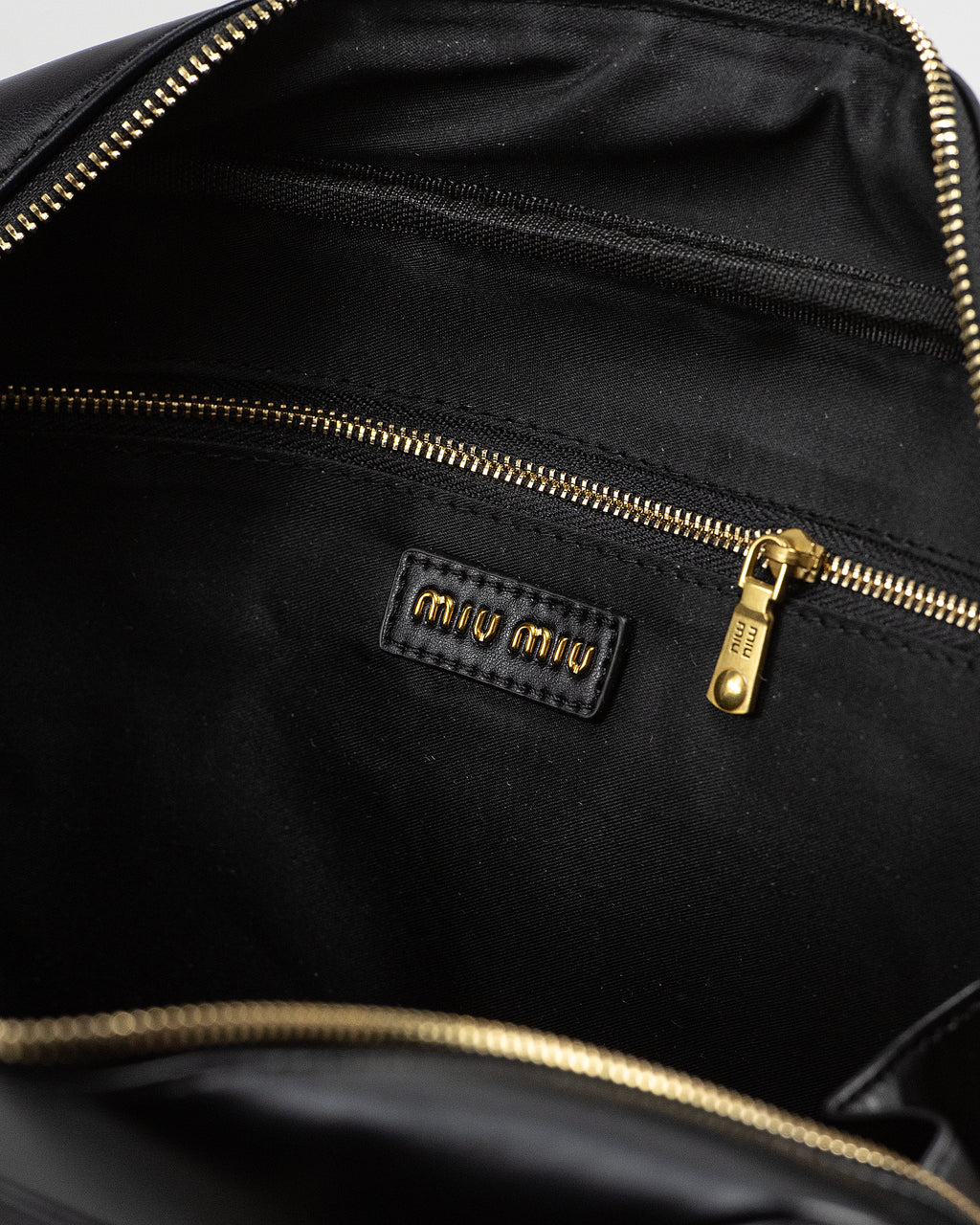 MIU MIU LEATHER BEAU BAG