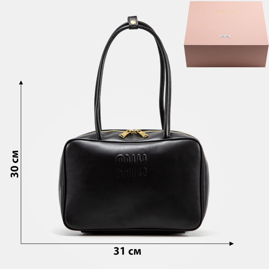 MIU MIU LEATHER BEAU BAG