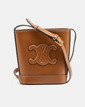 CELINE SMALL BUCKET CUIR TRIOMPHE BAG