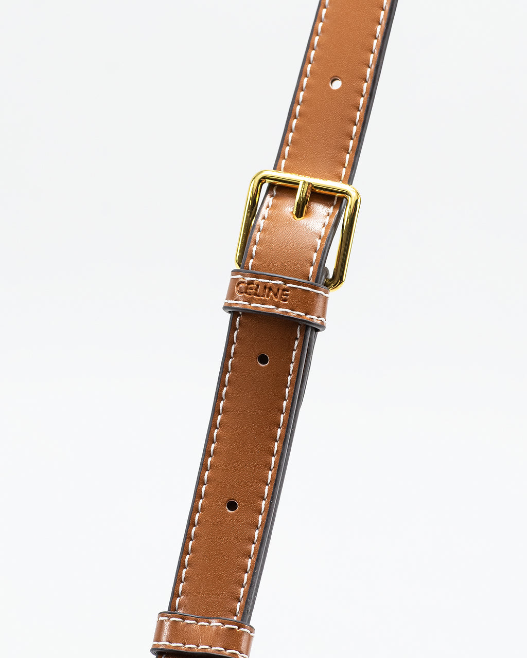 CELINE SMALL BUCKET CUIR TRIOMPHE BAG