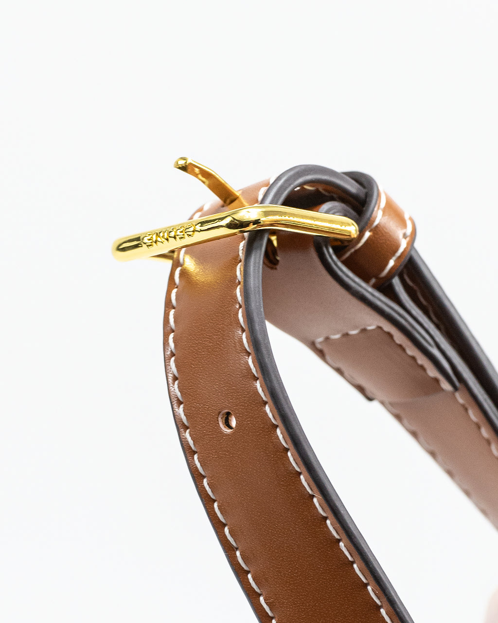 CELINE SMALL BUCKET CUIR TRIOMPHE BAG