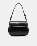 PRADA CLEO LACQUERED LEATHER MINI BAG