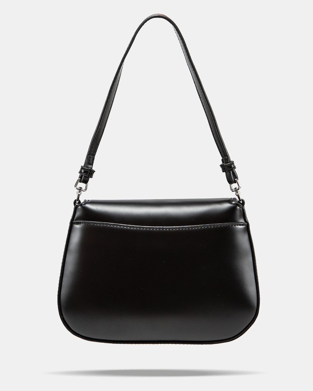 PRADA CLEO LACQUERED LEATHER MINI BAG