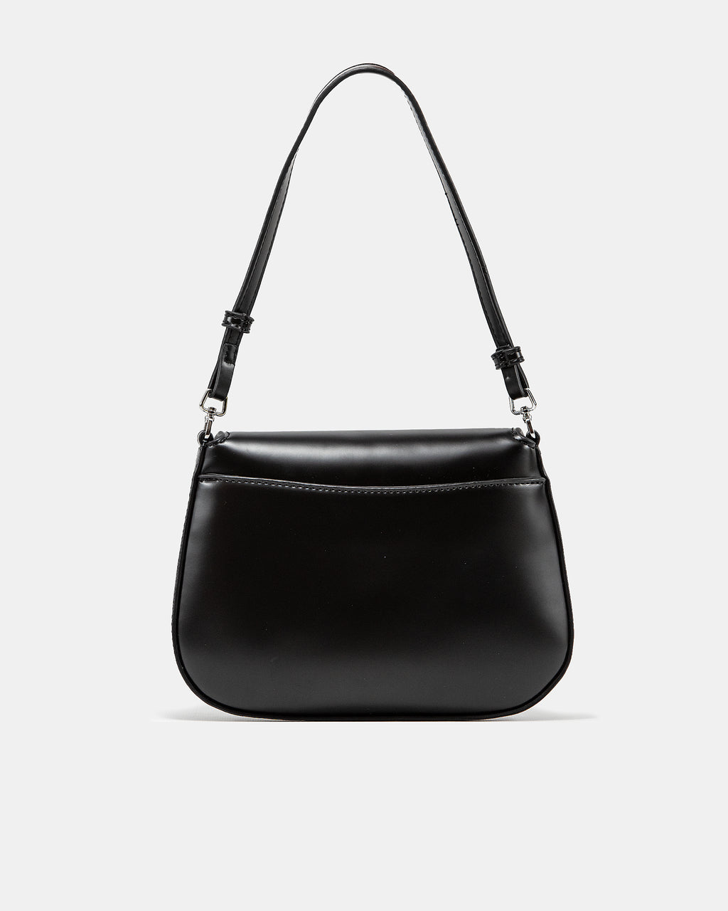 PRADA CLEO LACQUERED LEATHER MINI BAG