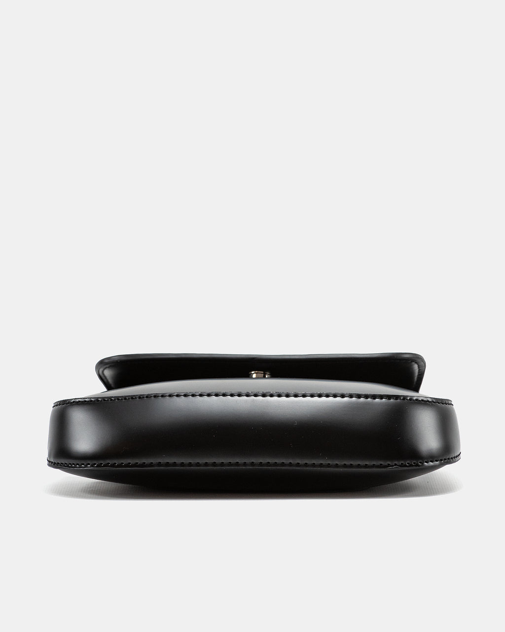 PRADA CLEO LACQUERED LEATHER MINI BAG