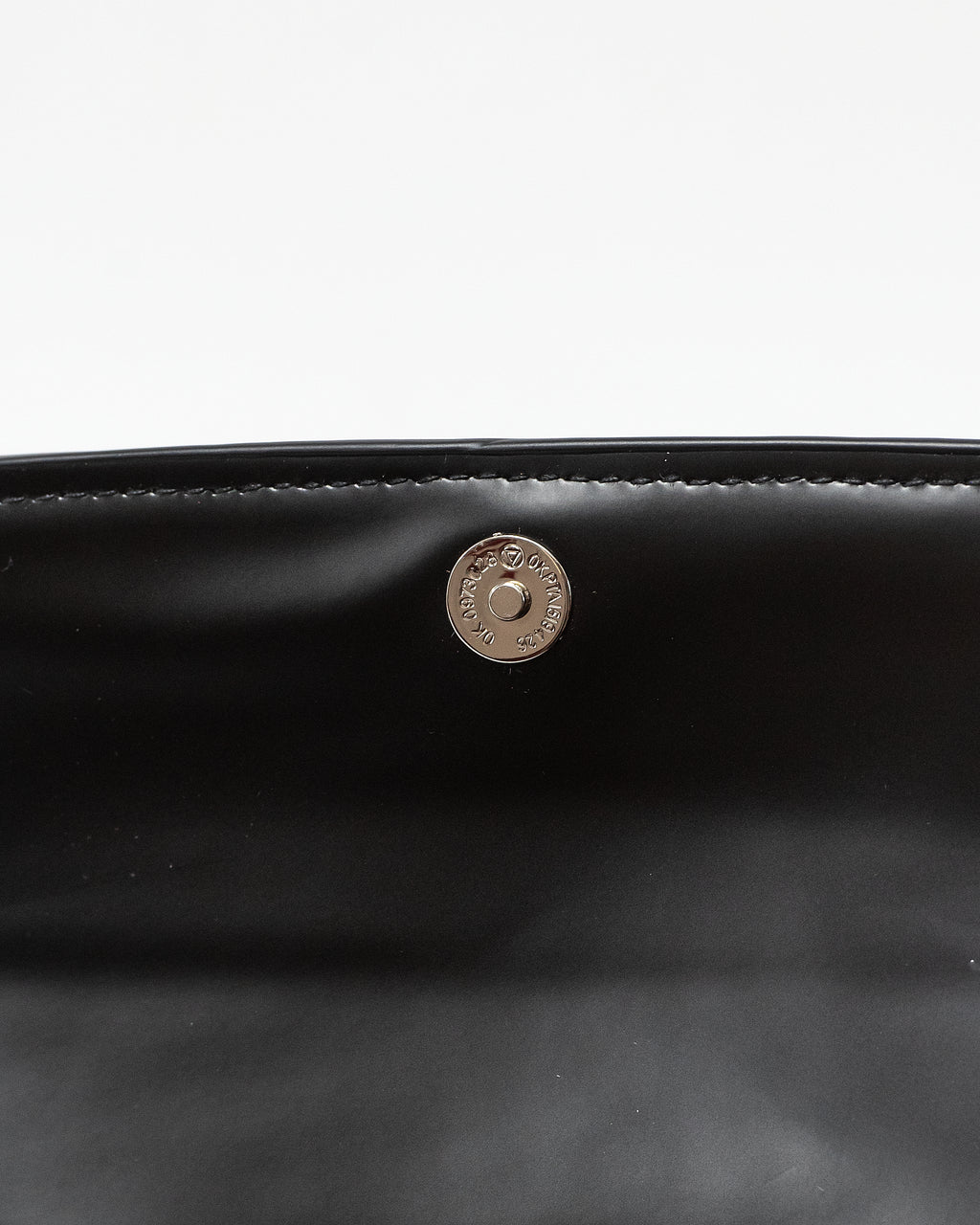 PRADA CLEO LACQUERED LEATHER MINI BAG