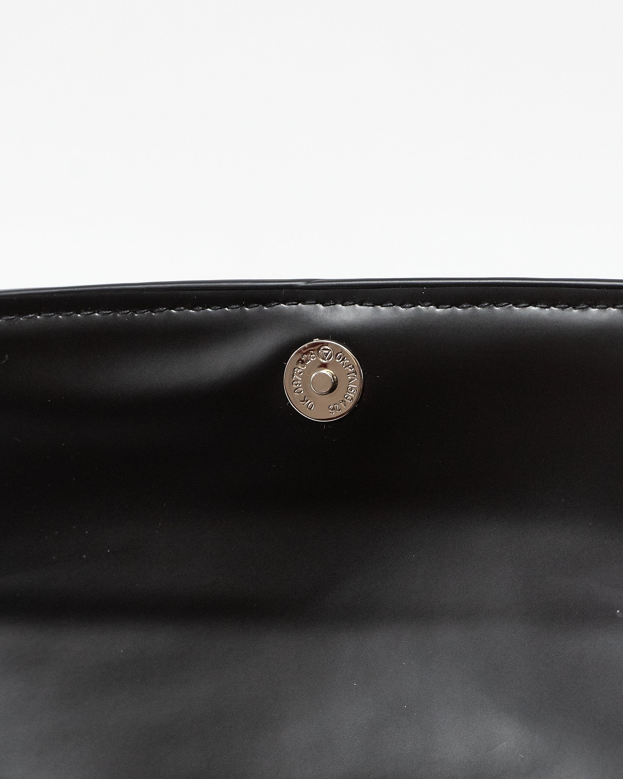 PRADA CLEO LACQUERED LEATHER MINI BAG