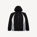 BALENCIAGA BODIES TRACKSUIT JACKET IN BLACK