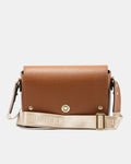 BURBERRY VINTAGE CHECK LEATHER NOTE CROSSBODY BAG