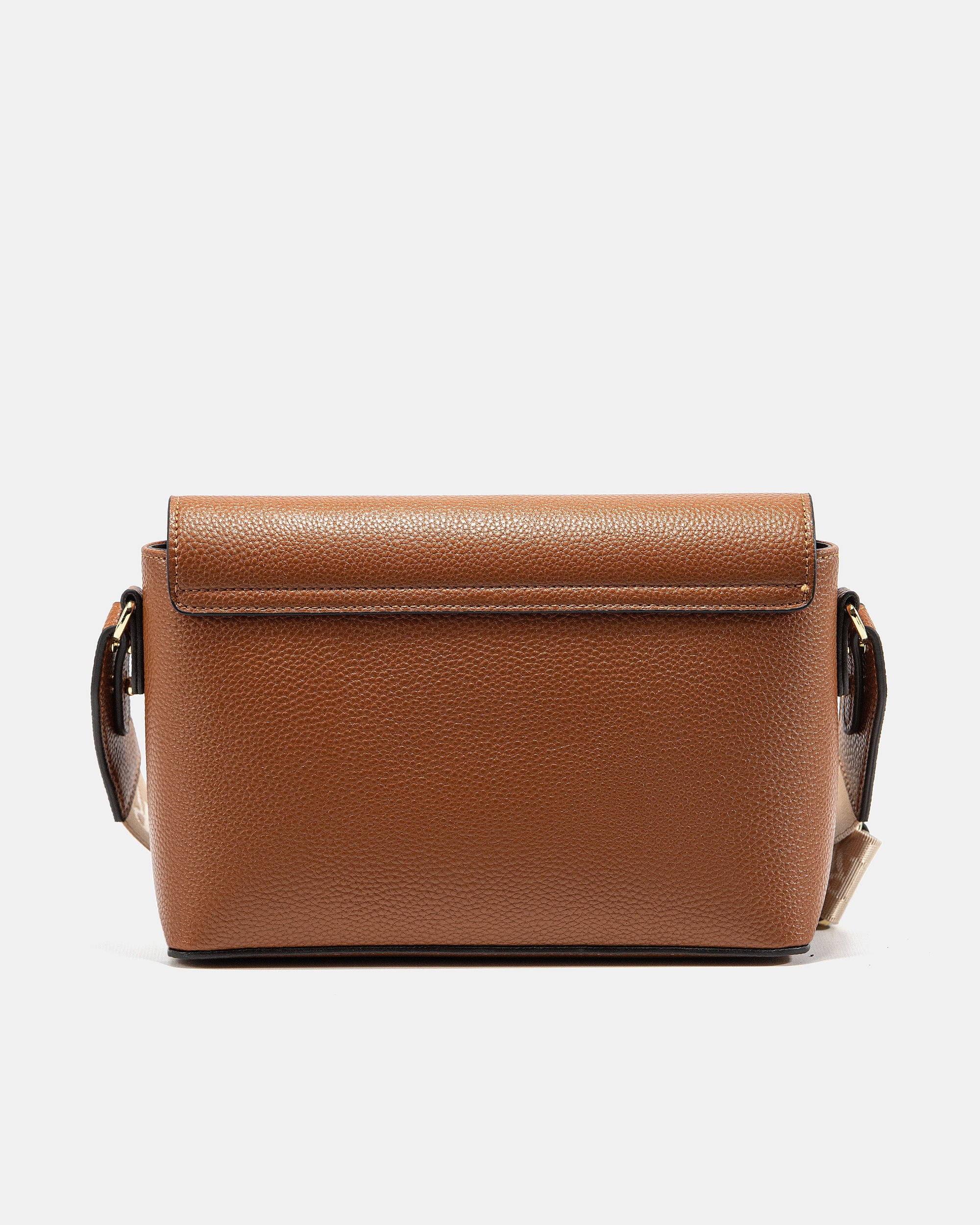 BURBERRY VINTAGE CHECK LEATHER NOTE CROSSBODY BAG