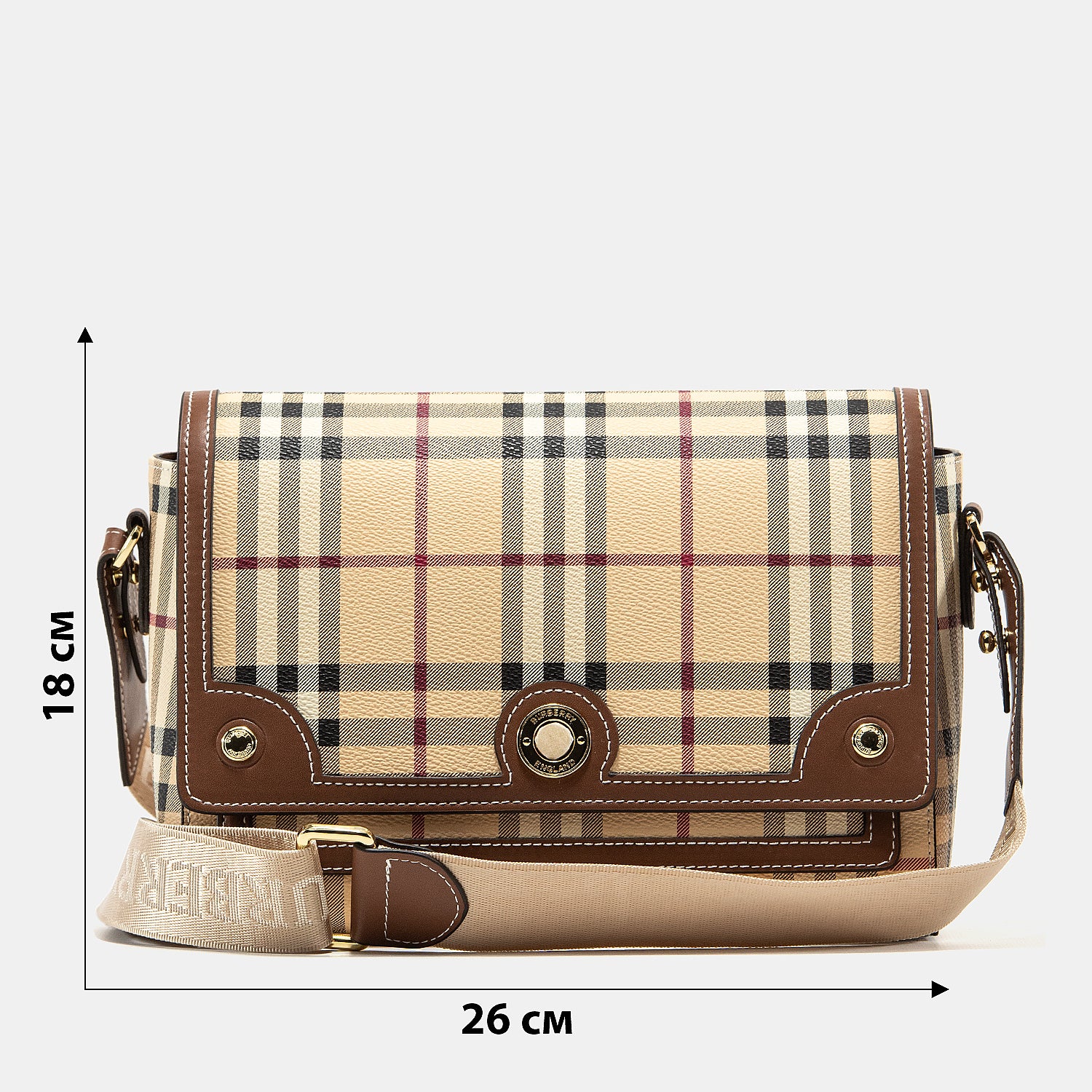 BURBERRY NOTE CROSSBODY BAG