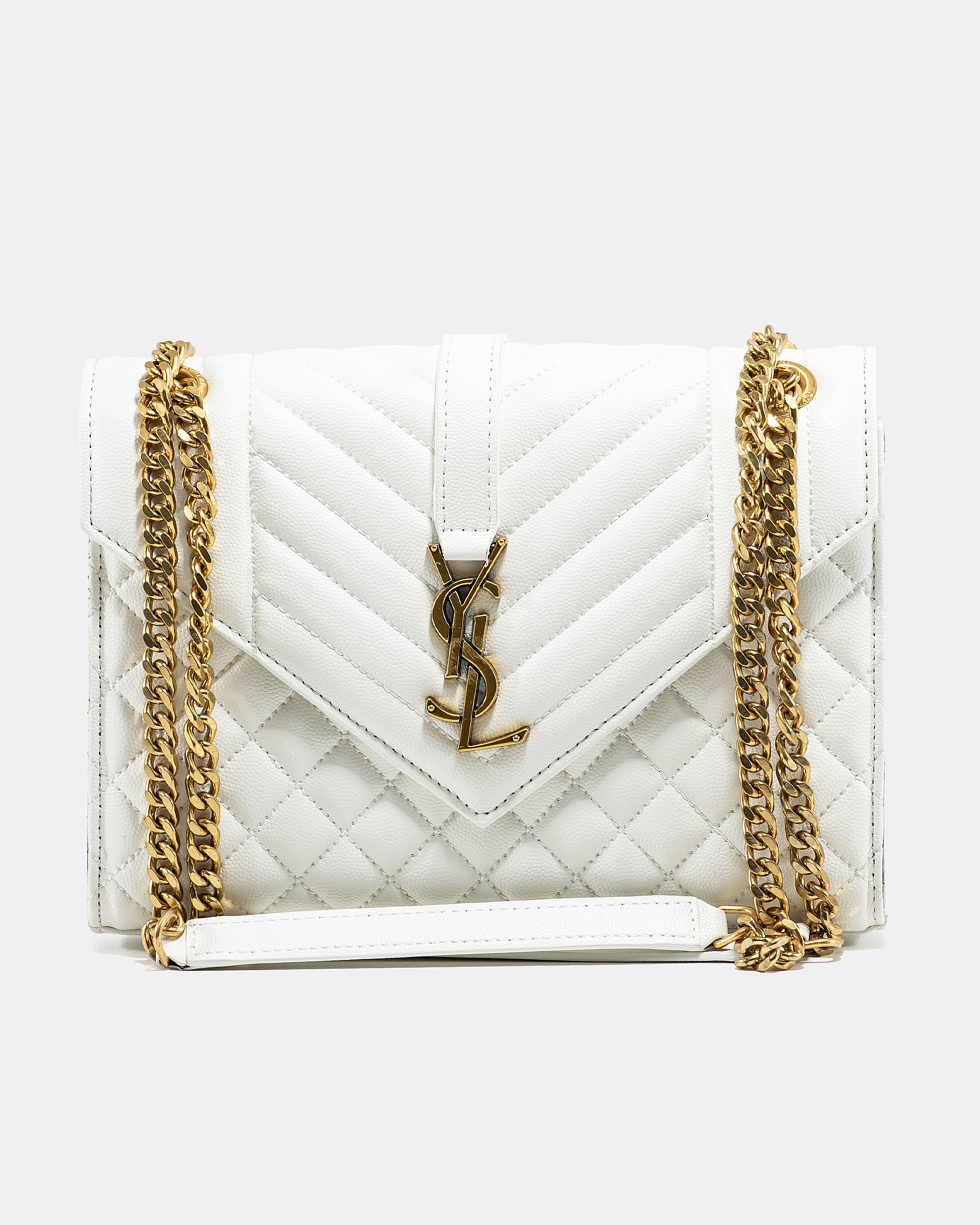 SAINT LAURENT ENVELOPE SHOULDER BAG