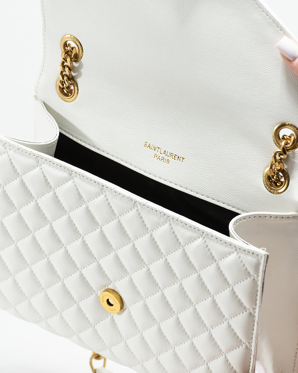 SAINT LAURENT ENVELOPE SHOULDER BAG