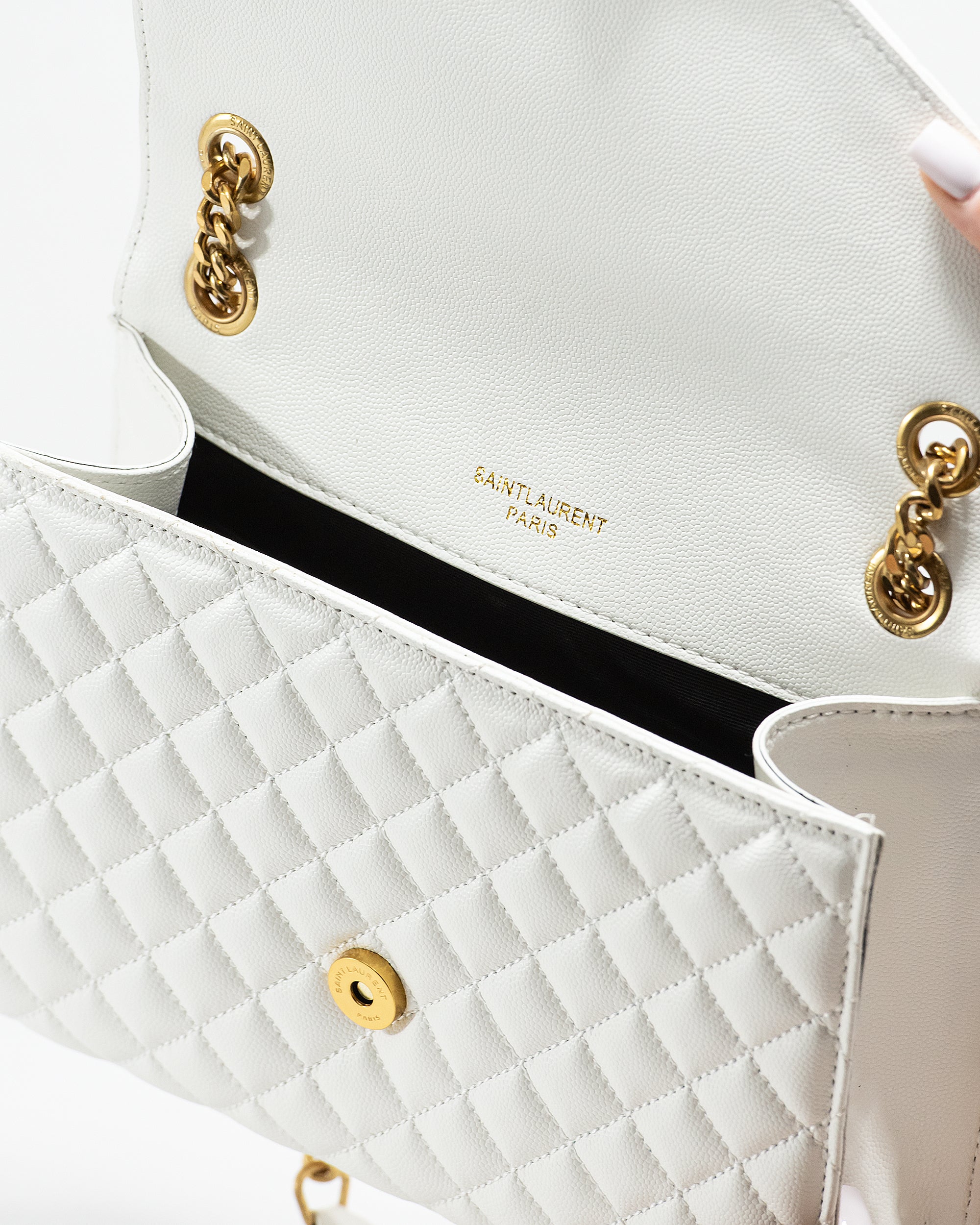 SAINT LAURENT ENVELOPE SHOULDER BAG