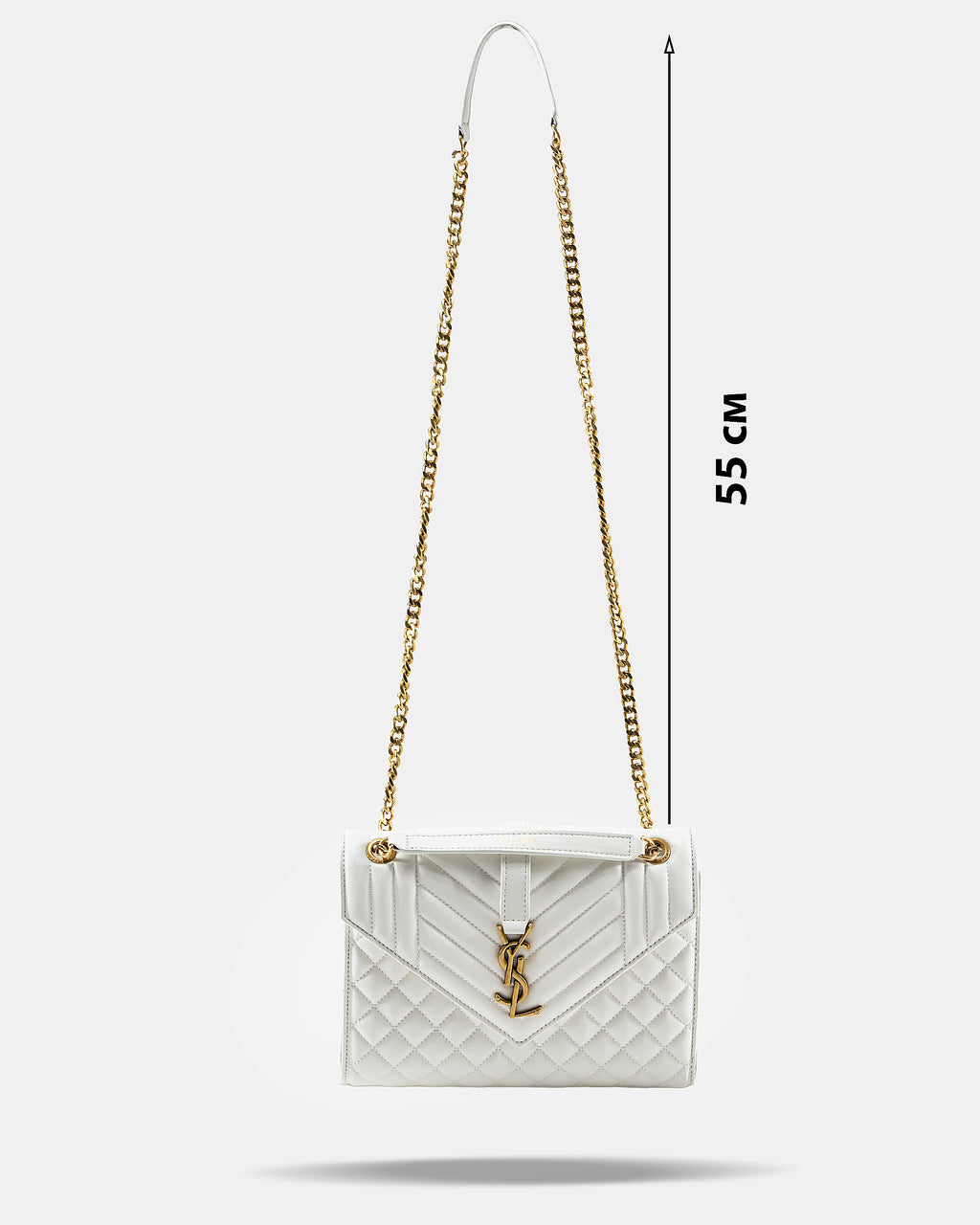 SAINT LAURENT ENVELOPE SHOULDER BAG