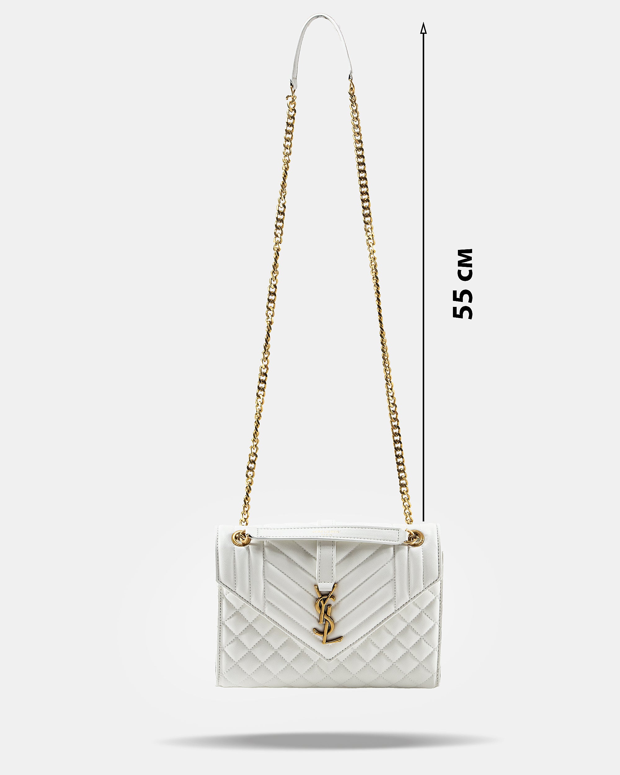 SAINT LAURENT ENVELOPE SHOULDER BAG