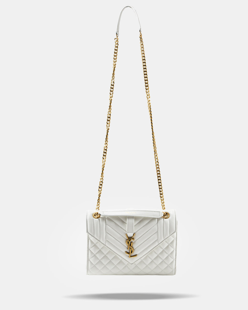 SAINT LAURENT ENVELOPE SHOULDER BAG