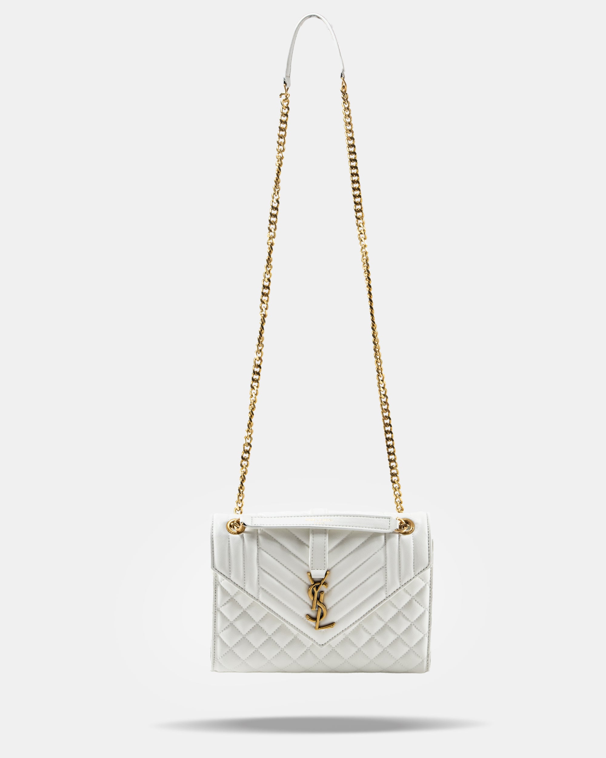 SAINT LAURENT ENVELOPE SHOULDER BAG