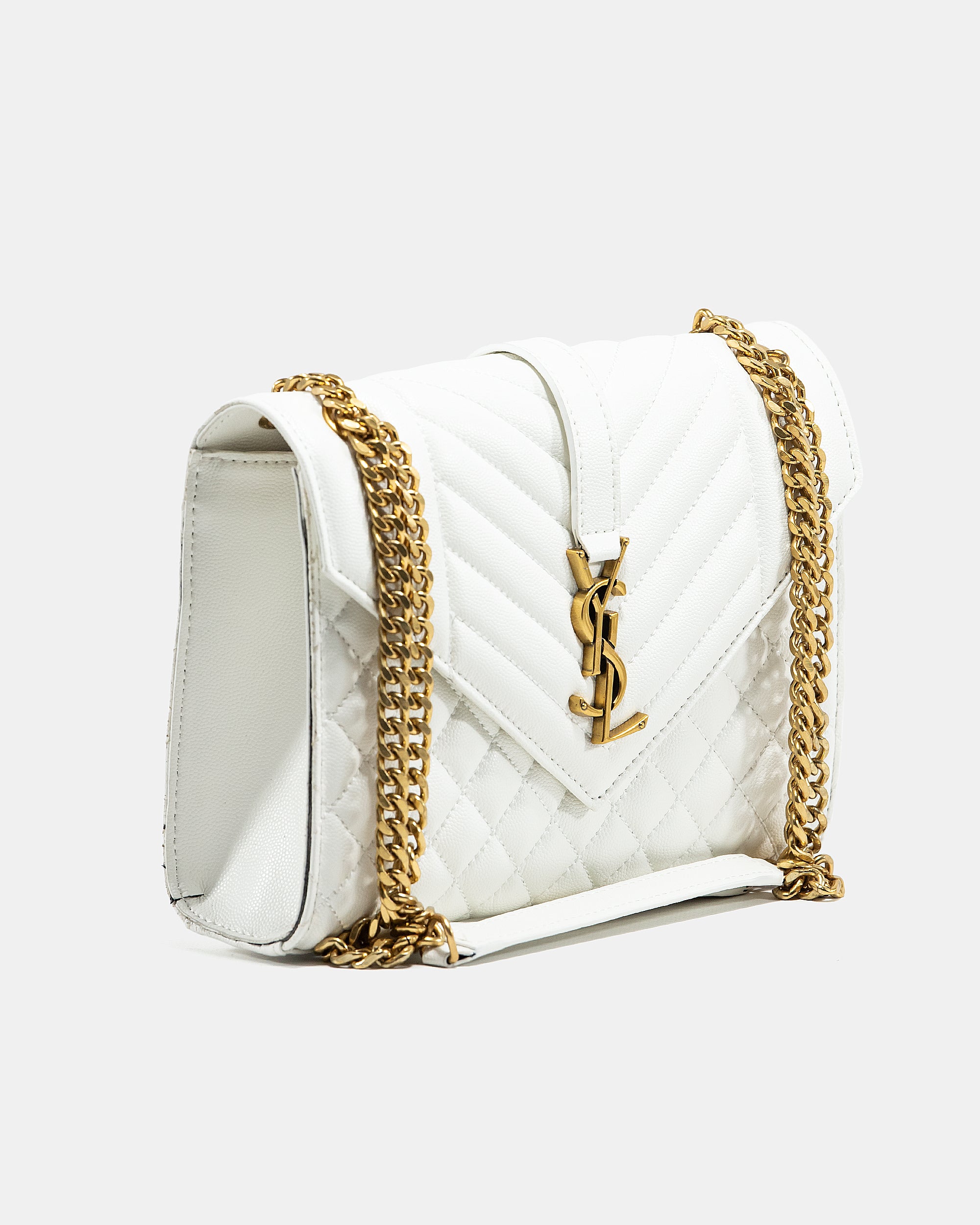 SAINT LAURENT ENVELOPE SHOULDER BAG