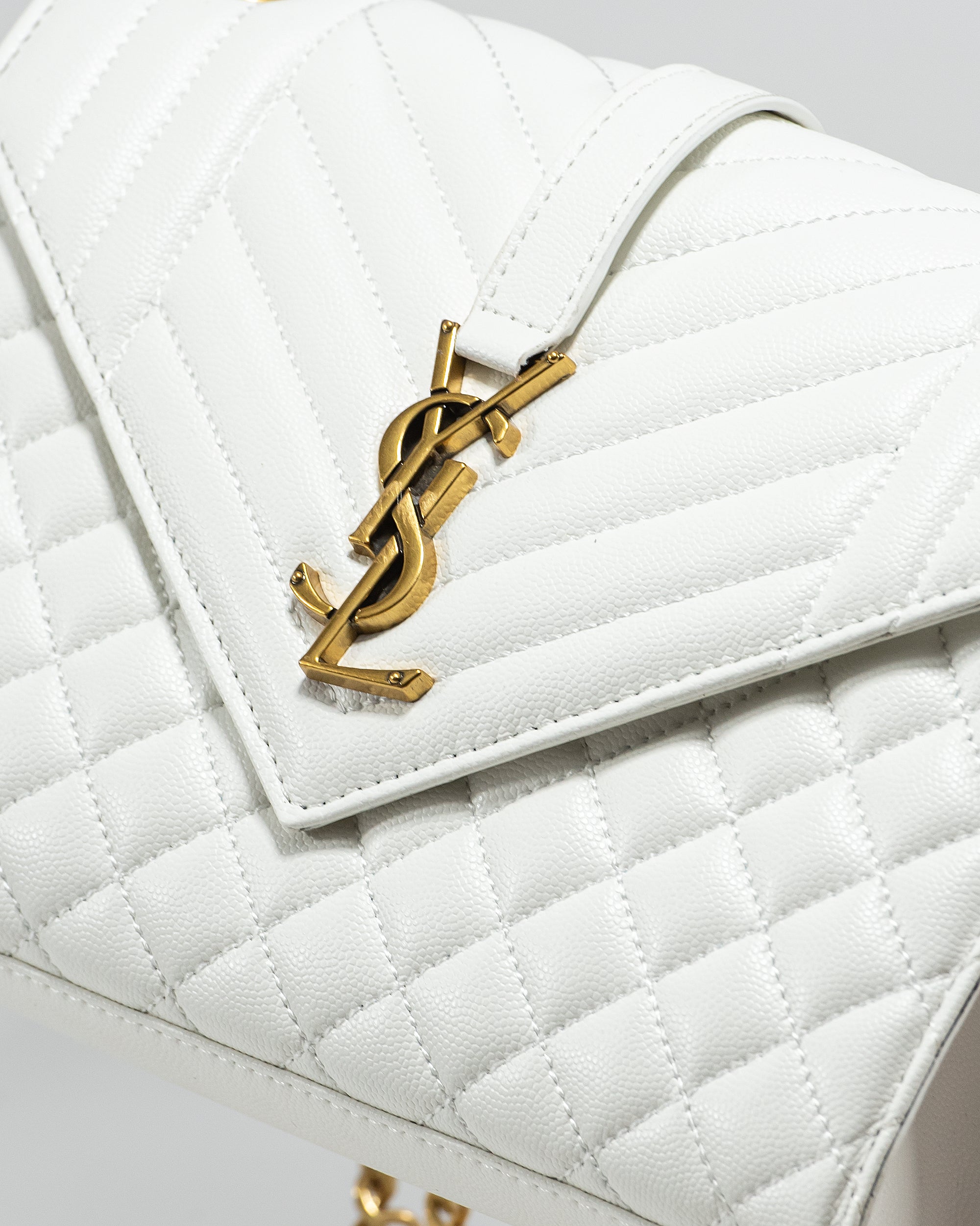 SAINT LAURENT ENVELOPE SHOULDER BAG