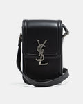 SAINT LAURENT SOLFERINO MINI BAG IN SMOOTH LEATHER
