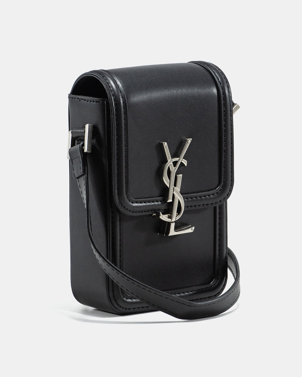 SAINT LAURENT SOLFERINO MINI BAG IN SMOOTH LEATHER
