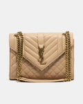 SAINT LAURENT ENVELOPE SHOULDER BAG