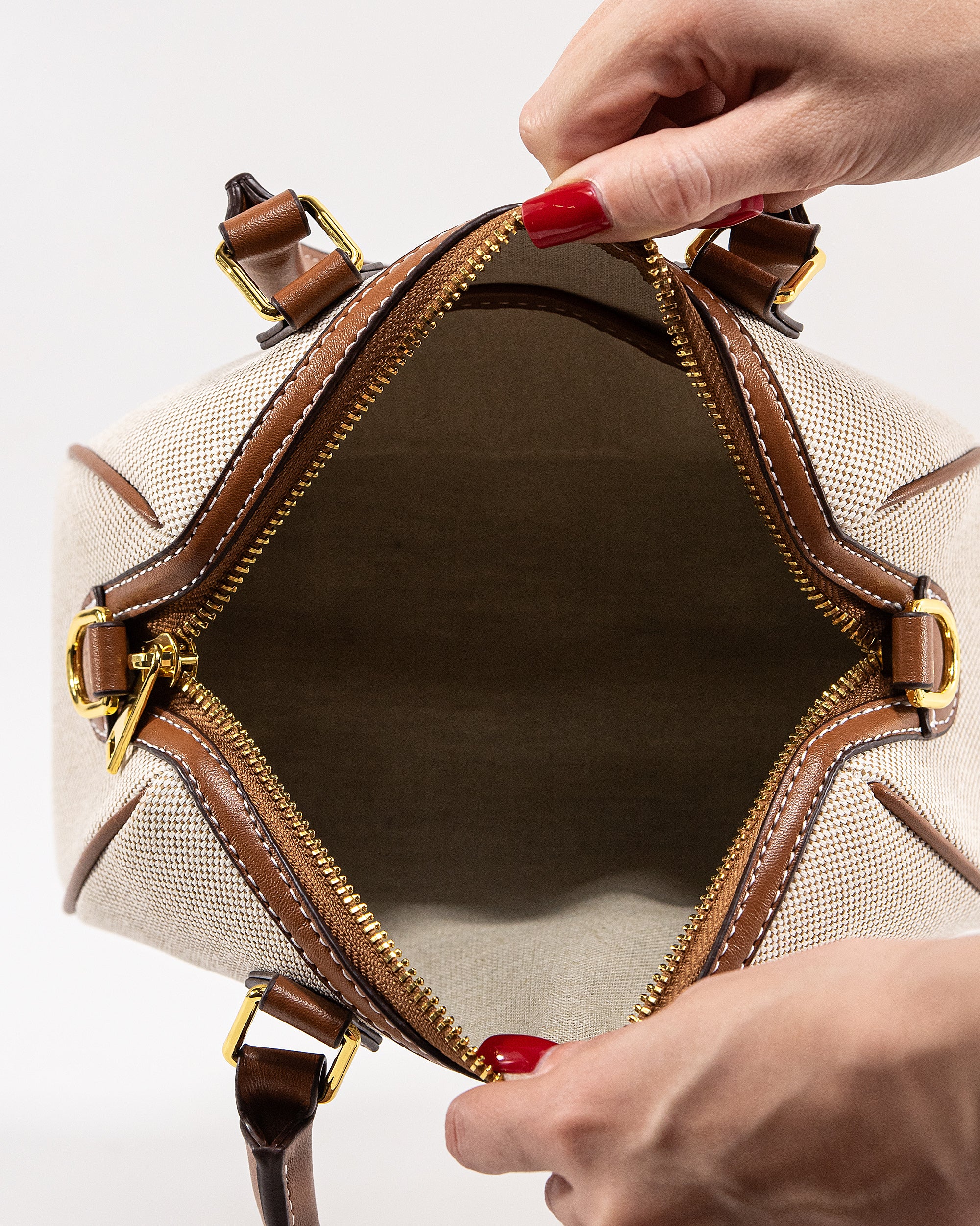 CELINE SMALL BOSTON CUIR TRIOMPHE BAG
