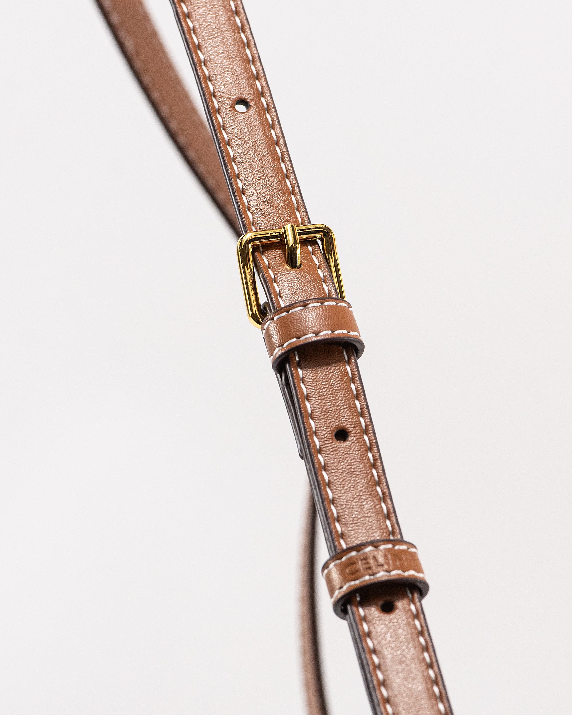 CELINE SMALL BOSTON CUIR TRIOMPHE BAG