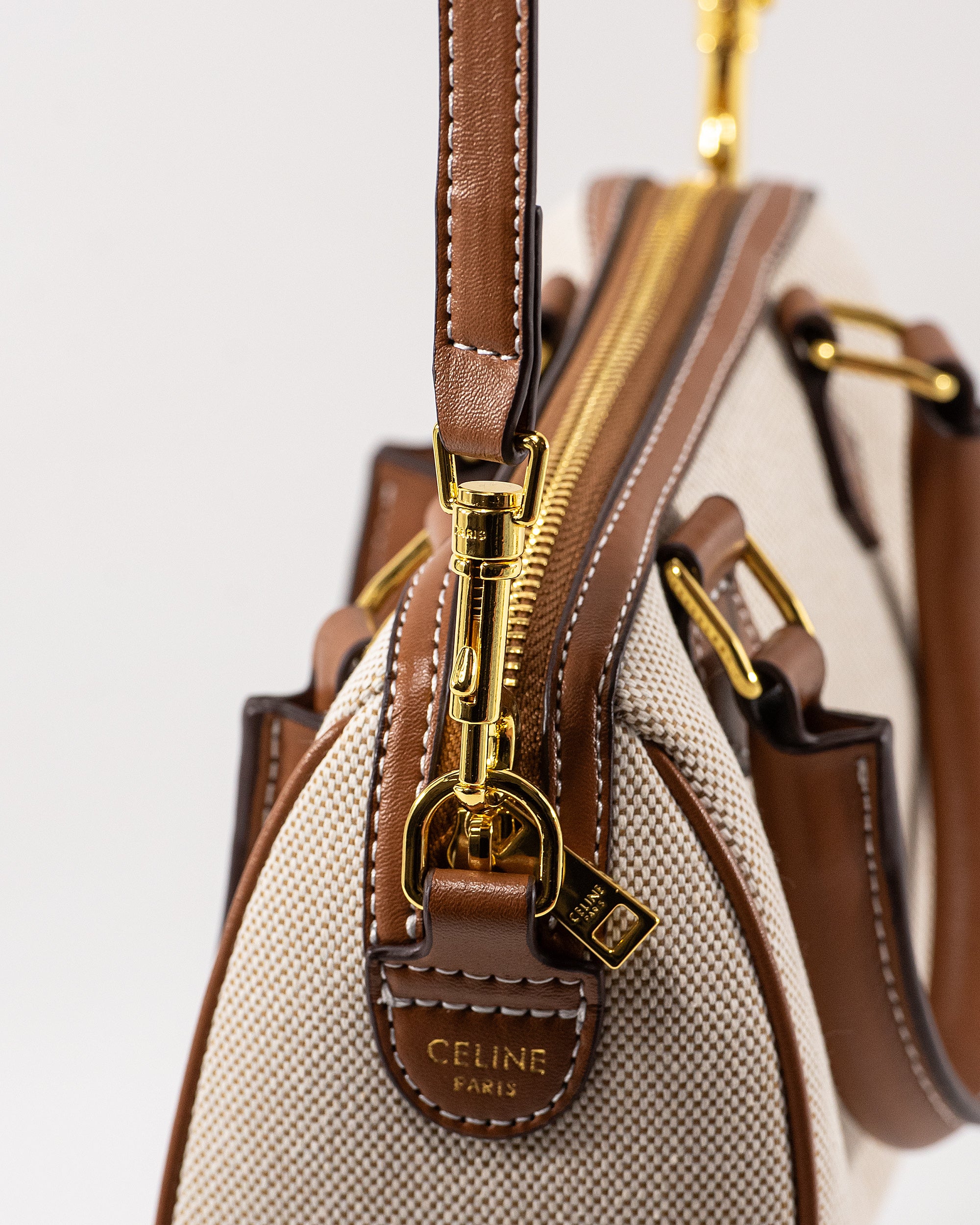 CELINE SMALL BOSTON CUIR TRIOMPHE BAG