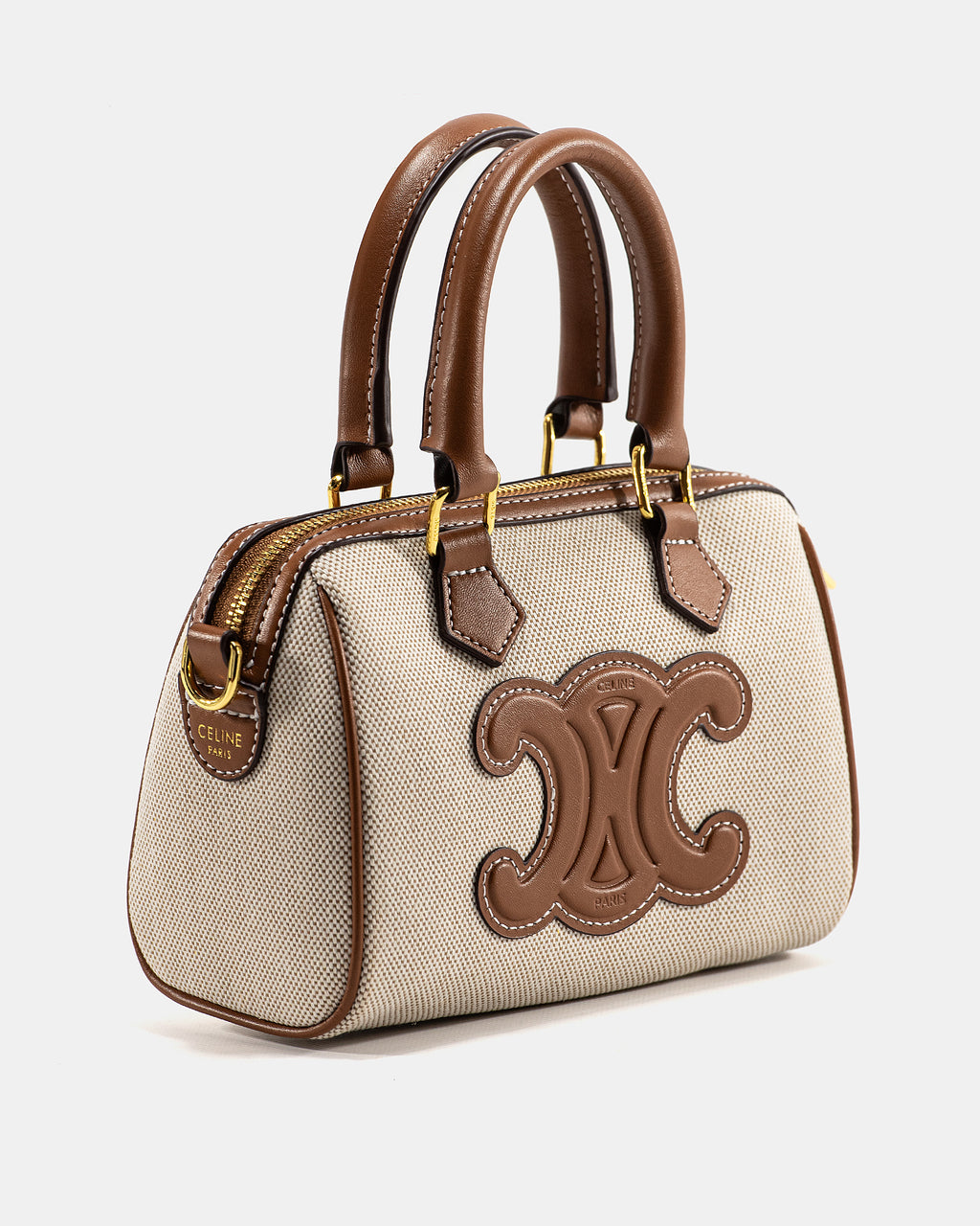 CELINE SMALL BOSTON CUIR TRIOMPHE BAG