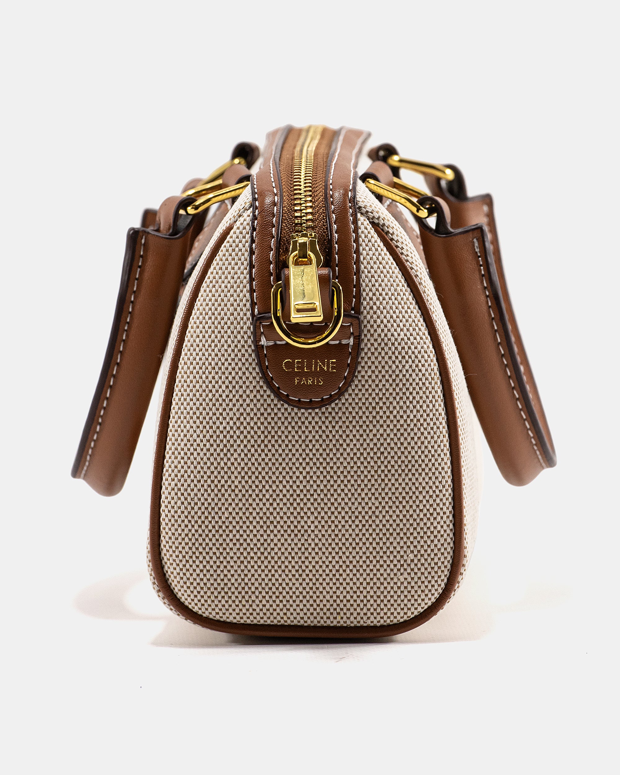 CELINE SMALL BOSTON CUIR TRIOMPHE BAG
